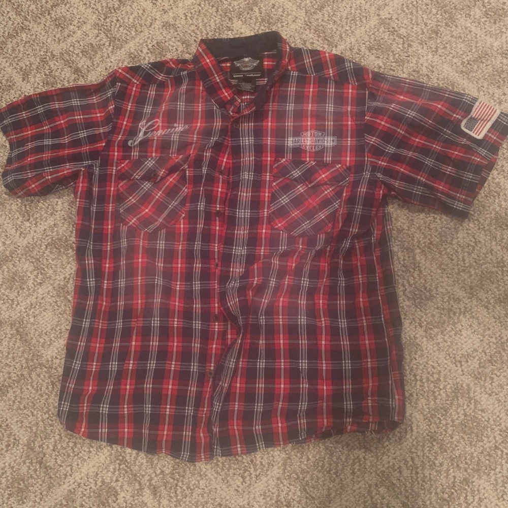 Harley Davidson Button Down Men’s XL